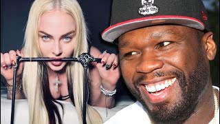 I look GOOD at 63 you AGEIST Grandma Madonna CRIES over 50 Cent trolling and demands apology [upl. by Ylera858]