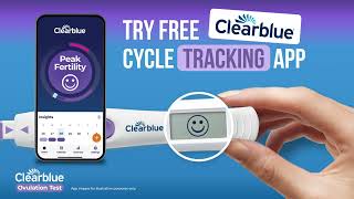 Double your chances of getting pregnant1 with Clearblue® [upl. by Farl]