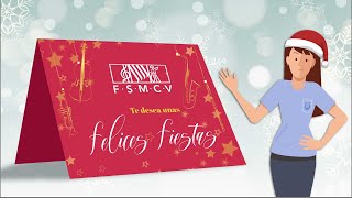 FELICITACION NAVIDAD FSMCV [upl. by Rondi]