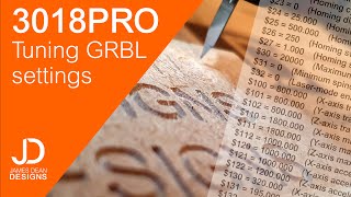 3018 PRO  Tuning GRBL settings [upl. by Cicenia]