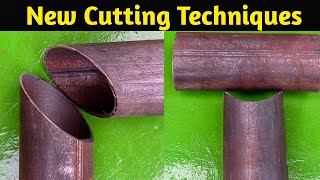 Genius idea Of Round Pipe Cutting [upl. by Anima]