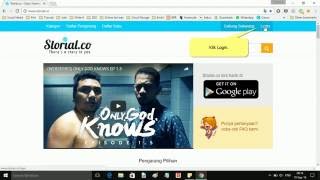 Tutorial Cara MasukLogin ke Storial [upl. by Orton696]