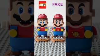 LEGO Mario  Original vs Copie China  LEGO vs FAKE mario supermario legosupermario legomario [upl. by Aneehsor]