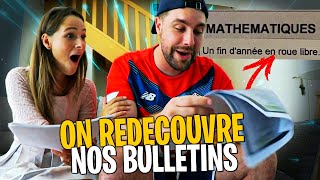 On redécouvre nos bulletins scolaires avec Valouzz 🤣 [upl. by Magdalen611]