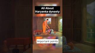 HARYANKA DYNASTY  ancienthistory historyfacts upsc cgl pcs [upl. by Aniretake946]