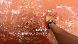 AIR SEA amp BE  DAKAR SENEGAL TRAVEL  LAC ROSE  LAKE RETBA PINK LAKE PART 1 WITH KELLY ROCKER [upl. by Hatnamas562]