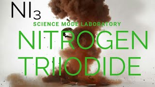 Nitrogen triiodide explosion 💥 [upl. by Kenny]