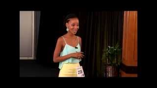 Presenter Search On 3 Dipalesa Mbolas Joburg audition [upl. by Llenehs]