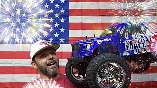 I bought a HUGE RC MONSTER TRUCK just for the LOOKS  CEN RACING REEPER  AMERICAN FORCE EDITION [upl. by Ertemed]