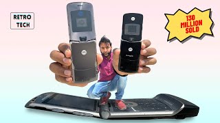 Retro Tech  Moto Razr V3 amp V3i 2004  Best Selling Phones of All Time [upl. by Oirottiv]