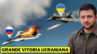 Os Caças F16 FINALMENTE Chegaram à Ucrânia [upl. by Lerrej]