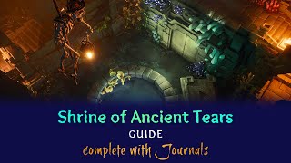 Sea of Thieves Shrine of Ancient Tears Guide—Complete with All Journals [upl. by Neyr]