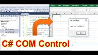 Create a C COM Control for Office Excel Word  Dll ActiveX Interface [upl. by Holloway]