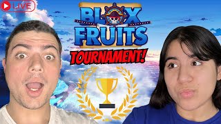 🔴 BLOX FRUITS TOURNAMENT 2 Epic Blox Fruits PVP and Prizes [upl. by Iridissa]