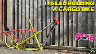 I failed building my Kona UTE  Family cargo bike build Minute [upl. by Uaerraj687]