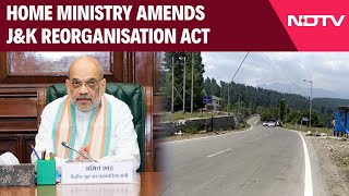 Jammu Kashmir News  Home Ministry Amends JampK Reorganisation Act Boosts Powers Of Lt Governor [upl. by Cherilynn752]