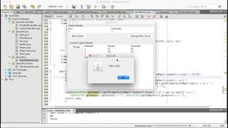 How to create a Game and GUI in Java Netbeans using OOP and Threads [upl. by Alaham134]