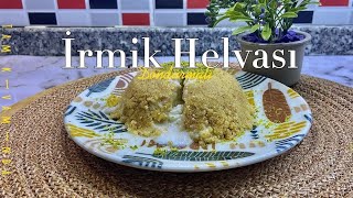 Dondurmalı İrmik Helvası Tarifi  nasıl yapılır 🍧 Hafif ve Pratik Tatlı 💯 tatlı ramadan [upl. by Wallas]