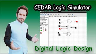 14 CEDAR Circuit Simulator for Digital Logic Design and Electronics Urdu Hindi [upl. by Antoinette22]