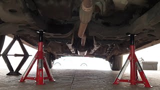 How to PROPERLY lift your vehicle safely  Jack  axle stands 🚘 [upl. by Dibbrun]