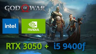 God of War  RTX 3050 amp i59400f  HIGH [upl. by Fulbright827]