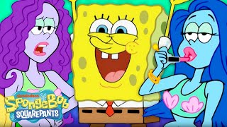 SpongeBob Needs The Mermaids Help  Full Scene Welcome to the Bikini Bottom Triangle  SpongeBob [upl. by Edahs]