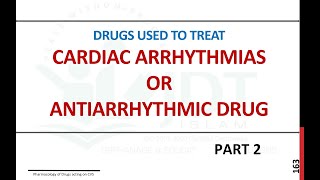 Antiarrhythmics Drugs Part 2 Pharmacology Class I II III amp IV Quinidine Lidocaine Propranolol [upl. by Lundquist]