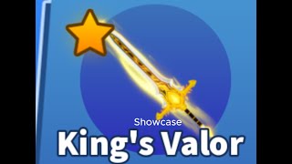 Kings Valor Showcase Blade Ball [upl. by Moises]