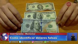 ¡Cómo detectar un dólar falso [upl. by Byrd407]