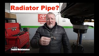 Customer States Problem with Radiator Pipe [upl. by Attenborough266]