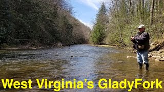 Trout Fishing West Virginias Glady Fork [upl. by Janie955]