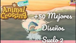 50 Diseños suelo Animal Crossing New Horizons2 [upl. by Aritak97]