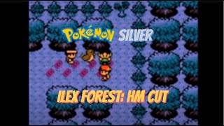 How to get through Ilex Forest and get HM Cut Pokemon Silver [upl. by Enerod921]