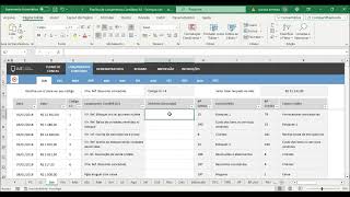 Planilha de Lançamentos Contábeis 40 [upl. by Scheck]