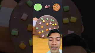 Spoons or Pizza satisfying chocolate funny candy food icecream djtiktoklaguviral2023 [upl. by Candida]