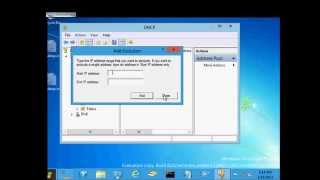 How to create a DHCP exclusion range in Microsoft Windows Server 2012 [upl. by Edras]