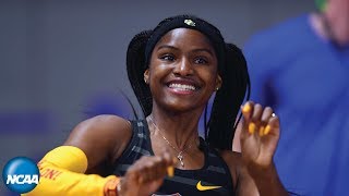 Womens 60m dash  2019 NCAA Indoor Track and Field Championship [upl. by Tolland360]