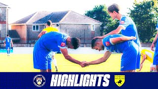 MATCH HIGHLIGHTS  🔵 LOWESTOFT TOWN 🆚 NEWMARKET TOWN 🏇🏻 FA CUP  140924 [upl. by Alleinad]