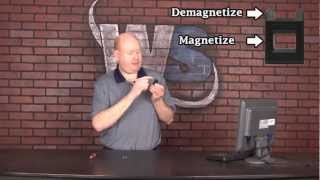 WorldStart Easy Instructions for Mini Magnetizer  Demagnetizer [upl. by Assenal]