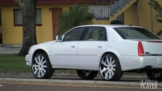 CADILLAC DTS on STAGGERED FORGIATO CONCAVO ST PETE [upl. by Isahella262]