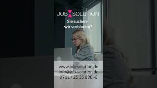 Fachkräfte für Ihr Unternehmen finden – Job Solution unterstützt Sie schnell und individuell [upl. by Julia421]