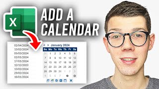 How To Add Calendar In Excel  Full Guide [upl. by Akcinat891]