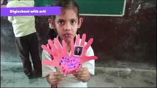 Mothers day celebration। Mothers day school Activities। digischool with Arti [upl. by Devad]