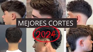 Los MEJORES CORTES DE CABELLO PARA HOMBRES 2024 paso a paso tutorial [upl. by Asirehc]