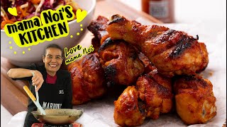 Smoky Sriracha Drumsticks  Marions Kitchen [upl. by Ogait907]