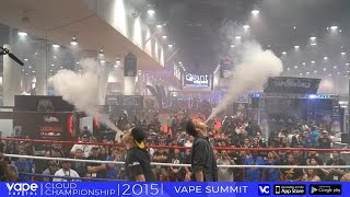 VC Cloud Championships  Vape Summit  Mens Cloud [upl. by Aalst]