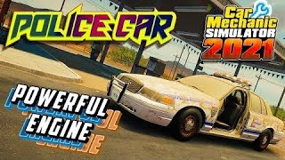 Car Mechanic Simulator 2021 Best Police Car Restoration Game [upl. by Melisa814]