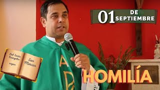 EVANGELIO DE HOY domingo 1 de septiembre del 2024  Padre Arturo Cornejo [upl. by Lubbock]