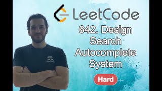 DESIGN SEARCH AUTOCOMPLETE SYSTEM Leetcode  Code amp Whiteboard [upl. by Iinde670]