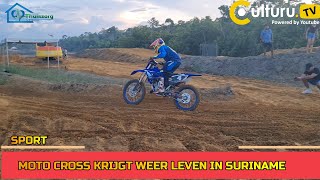 Motosport in Suriname begint weer leven te krijgen crossbaan weer aanwezig [upl. by Ylac]